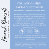Collagen + Firm Facial Sheet Mask